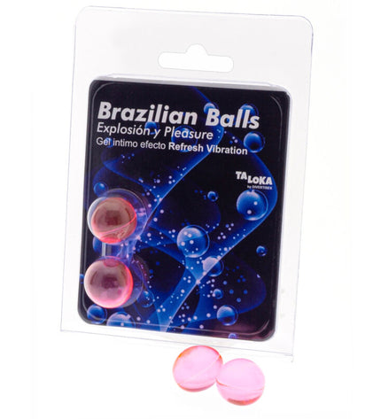TALOKA - 2 BALLES BRÉSILIENNES REFRESH EFFET VIBRANT GEL EXCITANT by TALOKA