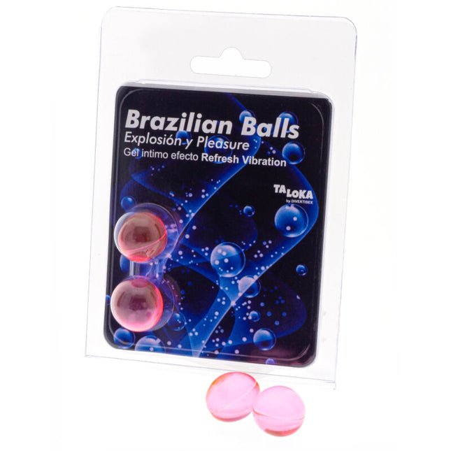 TALOKA - 2 BALLES BRÉSILIENNES REFRESH EFFET VIBRANT GEL EXCITANT by TALOKA