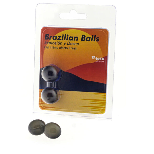 TALOKA - 2 BOULES BRÉSILIENNES GEL EXCITANT EFFET FRAIS by TALOKA