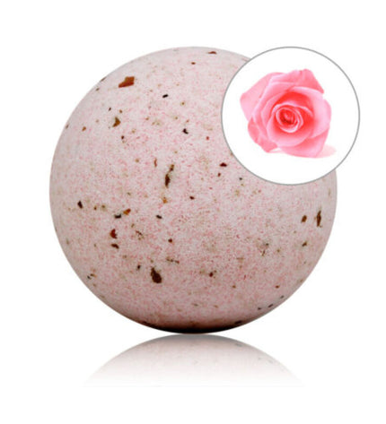 TALOKA - BOMBE DE BAIN PARFUMÉE AUX ROSES AUX PÉTALES DE ROSE by TALOKA