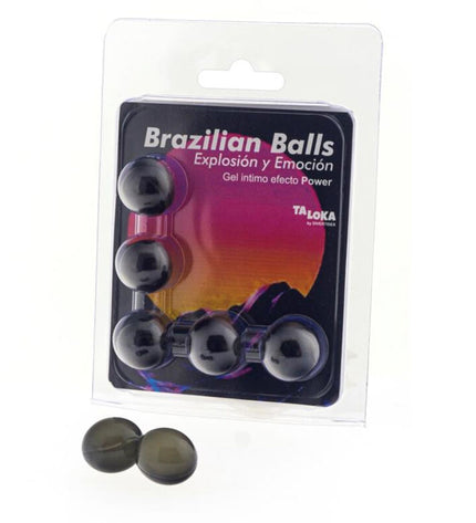 TALOKA - 5 BALLES BRÉSILIENNES GEL EXCITANT EFFET PUISSANT by TALOKA