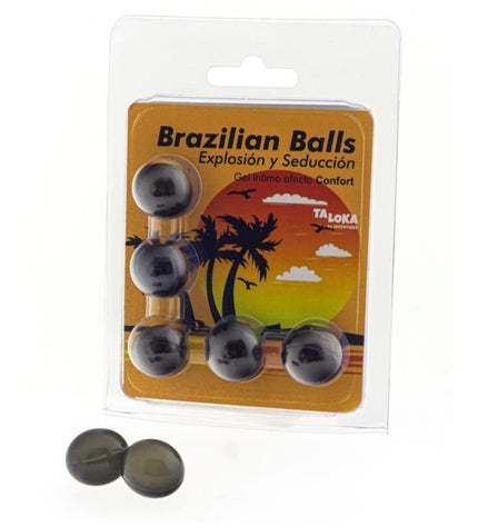 TALOKA - 5 BALLES BRÉSILIENNES GEL EXCITANT EFFET CONFORT by TALOKA