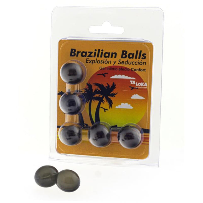 TALOKA - 5 BALLES BRÉSILIENNES GEL EXCITANT EFFET CONFORT by TALOKA