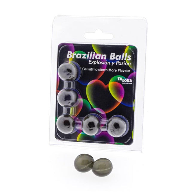 TALOKA - 5 BOULES BRÉSILIENNES PLUS DEFFET DE SAVEUR GEL EXCITANT by TALOKA