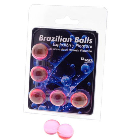 TALOKA - 5 BALLES BRÉSILIENNES REFRESH EFFET VIBRANT GEL EXCITANT by TALOKA