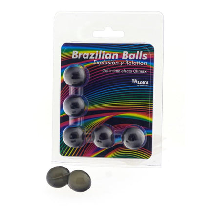 TALOKA - 5 BOULES BRÉSILIENNES GEL EXCITANT EFFET CLIMAX by TALOKA