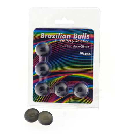 TALOKA - 5 BOULES BRÉSILIENNES GEL EXCITANT EFFET CLIMAX by TALOKA