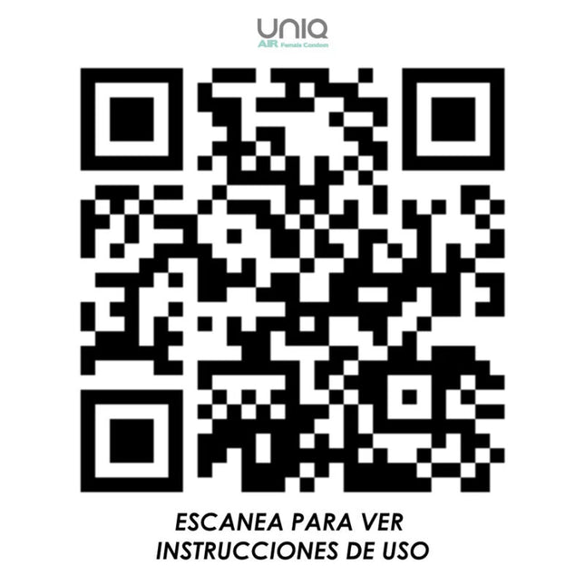 UNIQ - AIR PRÉSERVATIF FÉMININ SANS LATEX 3 UNITÉS by UNIQ