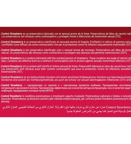 CONTROL - PRÉSERVATIFS ADAPTA FRAISE 144 UNITÉS by CONTROL CONDOMS