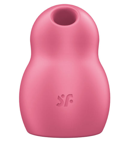 SATISFYER - STIMULATEUR ET VIBRATEUR DOUBLE AIR PULSE PRO TO GO 1 ROUGE by SATISFYER AIR PULSE