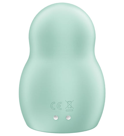 SATISFYER - STIMULATEUR ET VIBRATEUR DOUBLE AIR PULSE PRO TO GO 1 ROUGE by SATISFYER AIR PULSE