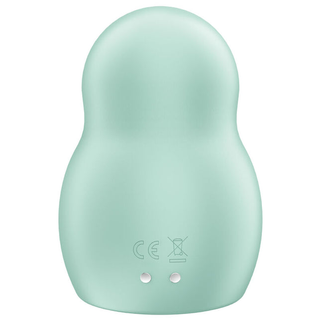 SATISFYER - STIMULATEUR ET VIBRATEUR DOUBLE AIR PULSE PRO TO GO 1 ROUGE by SATISFYER AIR PULSE