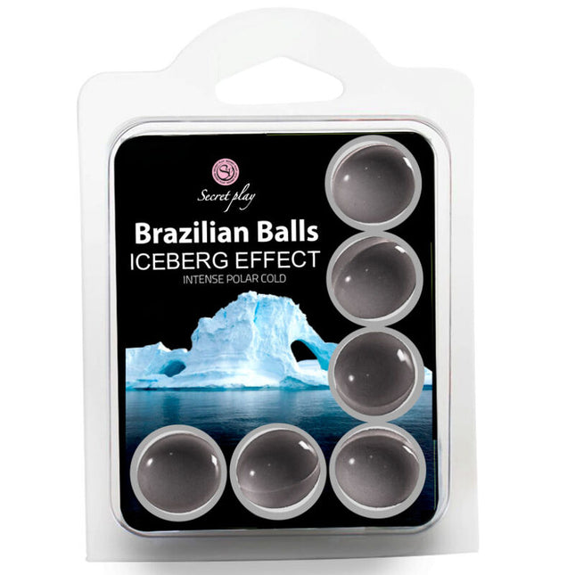 SECRET PLAY SET 6 BALLES BRÉSILIENNES EFFET ICEBERG by SECRETPLAY COSMETIC