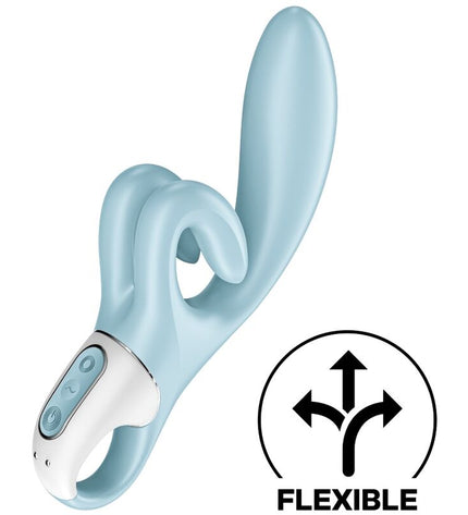 SATISFYER - VIBRATION DE LAPIN TOUCH ME BLEU by SATISFYER VIBRATOR