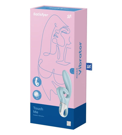 SATISFYER - VIBRATION DE LAPIN TOUCH ME BLEU by SATISFYER VIBRATOR