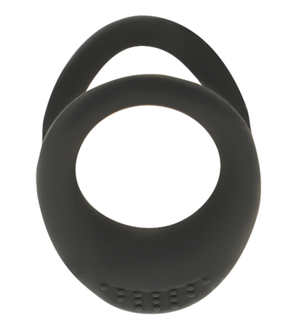 BAGUE OHMAMA DOUBLE SILICONE 3.5 CM - 4.5 CM by OHMAMA FETISH