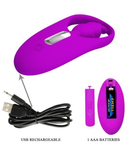 PRETTY LOVE - WILD RABBIT STIMULATEUR POUR CULOTTES AVEC TÉLÉCOMMANDE LILAS by PRETTY LOVE SMART