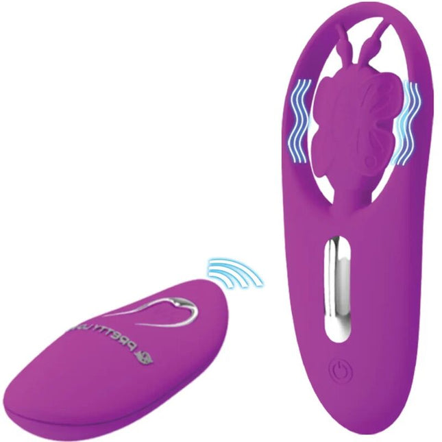 PRETTY LOVE - STIMULATEUR PAPILLON DANCING POUR CULOTTES AVEC TÉLÉCOMMANDE LILAS by PRETTY LOVE SMART