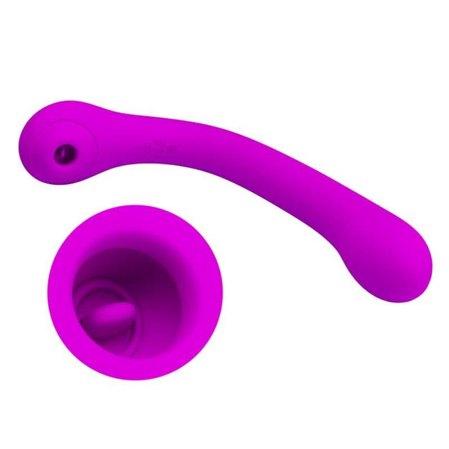 PRETTY LOVE - VIBRATEUR ET SUÇEUR CLITORIDIEN ALEX LILAC by PRETTY LOVE