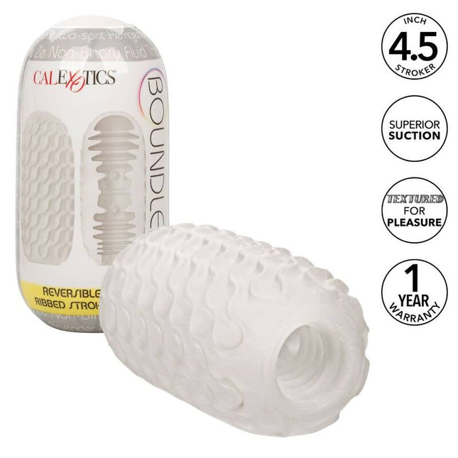 CALEXOTICS - STROKER CÔTELÉ RÉVERSIBLE by CALEXOTICS