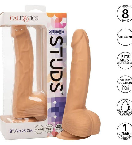 CALEXOTICS - CLOUS EN SILICONE 20.32 CM PEAU by CALEXOTICS