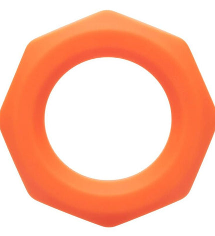 CALEXOTICS - BAGUE ALPHA SEXAGON ORANGE by CALEXOTICS