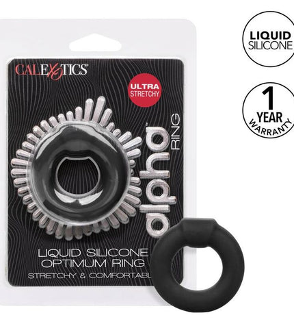 CALEXOTICS - BAGUE ALPHA OPTIMUM NOIR by CALEXOTICS