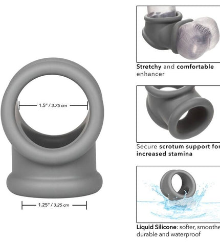 CALEXOTICS - BAGUE ALPHA PRECISION GRIS by CALEXOTICS