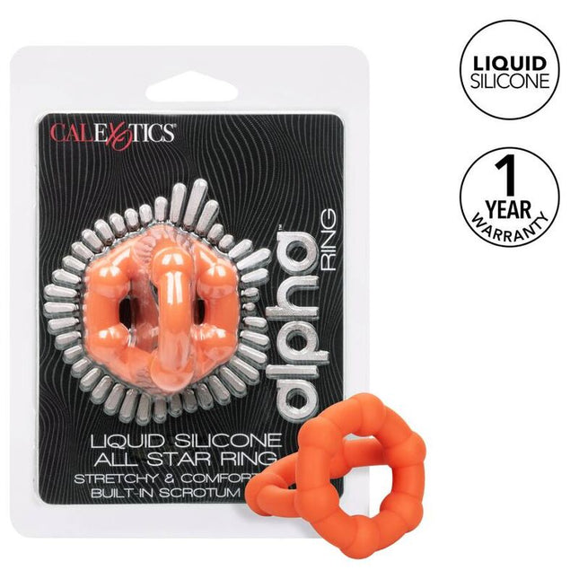 CALEXOTICS - BAGUE ALPHA ALL STAR ORANGE by CALEXOTICS