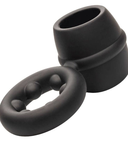 CALEXOTICS - BAGUE ALPHA DUAL MAGNUM NOIR by CALEXOTICS