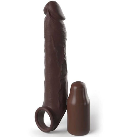FANTASY X- TENSIONS - PIPEDREAMS RALLONGE W SANGLE 17,78 CM MARRON by FANTASY X-TENSIONS