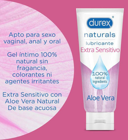 DUREX - LUBRIFIANT EXTRA SENSIBLE NATUREL 100 ML by DUREX LUBES