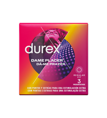 DUREX - DAME PLACER 3 UNITÉS - Concombre Boutique