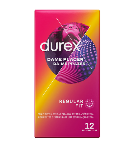 DUREX - DAME PLACER 12 UNITÉS - Concombre Boutique