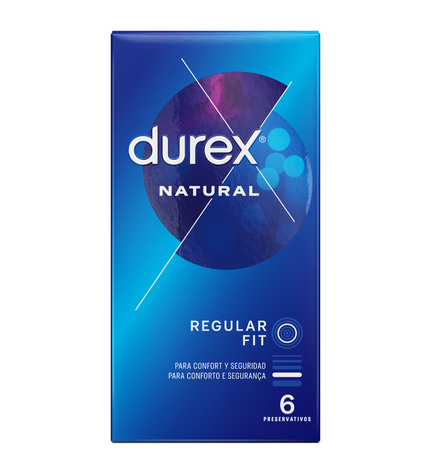 DUREX - CLASSIQUE NATUREL 6 UNITÉS - Concombre Boutique