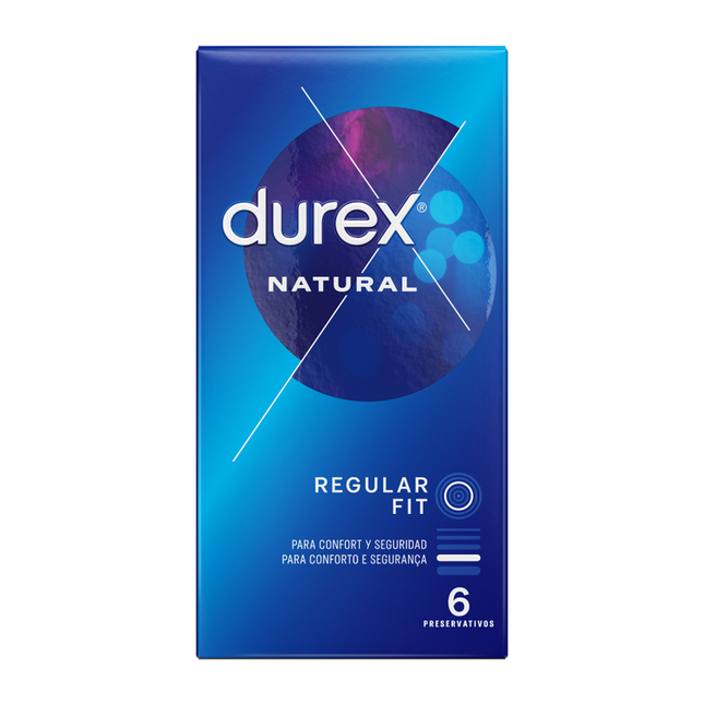 DUREX - CLASSIQUE NATUREL 6 UNITÉS - Concombre Boutique