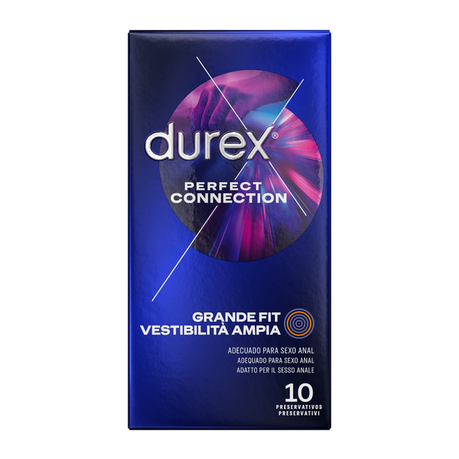 DUREX - CONNEXION PARFAITE SILICONE LUBRIFICATION EXTRA 10 UNITÉS by DUREX CONDOMS