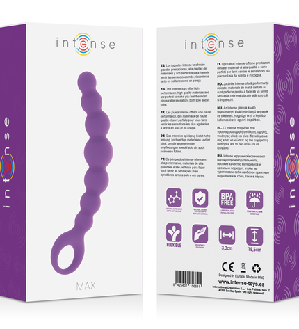 INTENSE - BILLES ANAL MAX LILAS - Concombre Boutique