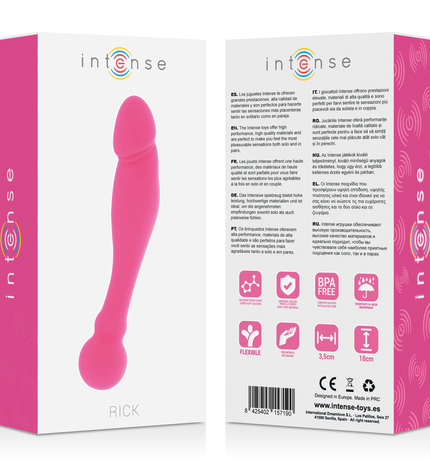 INTENSE - SILICONE RICK DOUBLE ROSE - Concombre Boutique