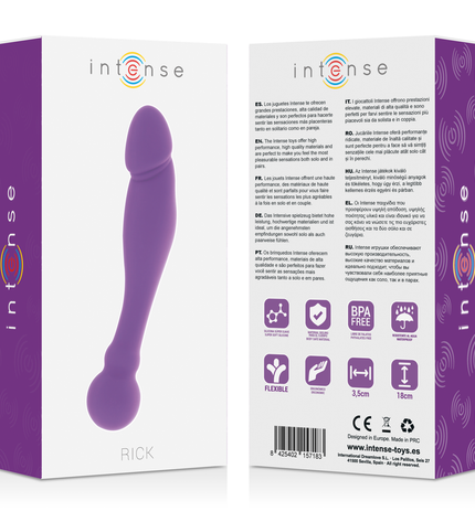 INTENSE - SILICONE RICK DUAL LILAS by INTENSE HIGH TECH
