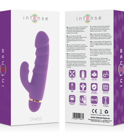 INTENSE - CRASS 20 VITESSES SILICONE LILAS - Concombre Boutique