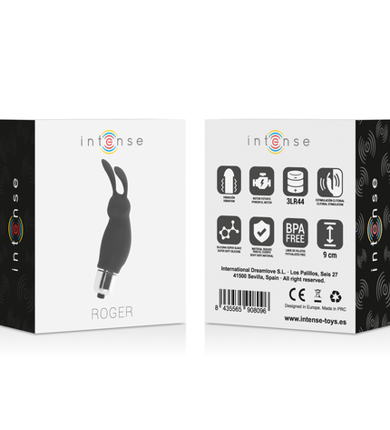 INTENSE - LAPIN ROGER NOIR by INTENSE FUN TOYS