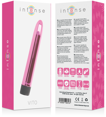 INTENSE - VIBRATEUR VITO ROSE by INTENSE FUN TOYS