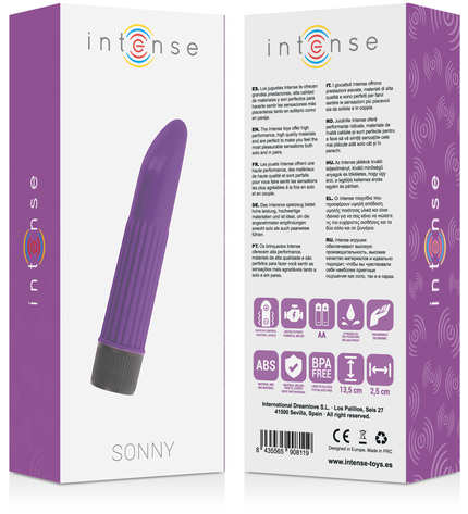 INTENSE - VIBRATEUR SONNY LILAS by INTENSE FUN TOYS