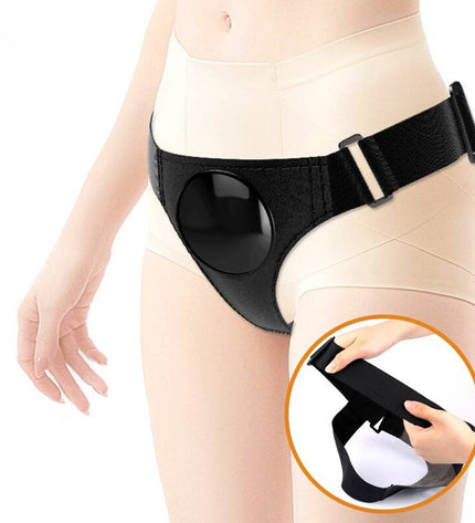 PRETTY LOVE - SLIP HARNAIS HARNAIS UNIVERSEL AVEC GODE KEVIN 19 CM NATUREL by PRETTY LOVE