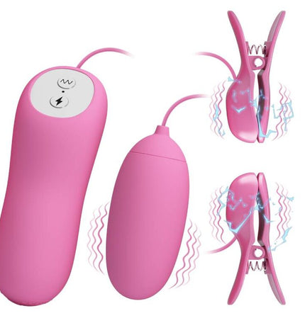PRETTY LOVE - PINCE ÉPILER AVEC VIBRATION ET ÉLECTROCHOC ROSE by PRETTY LOVE