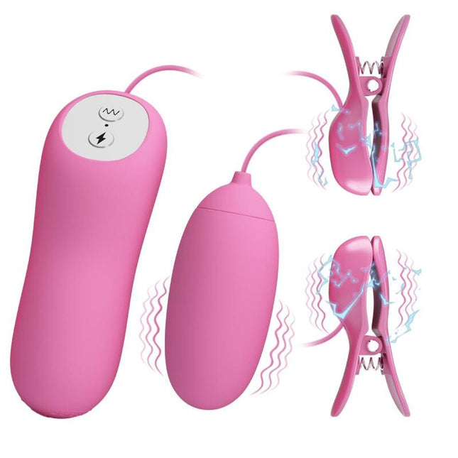 PRETTY LOVE - PINCE ÉPILER AVEC VIBRATION ET ÉLECTROCHOC ROSE by PRETTY LOVE