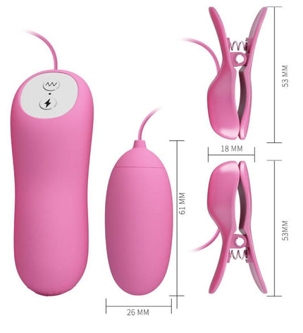 PRETTY LOVE - PINCE ÉPILER AVEC VIBRATION ET ÉLECTROCHOC ROSE by PRETTY LOVE