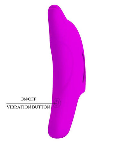 PRETTY LOVE - PUISSANT STIMULATEUR DE DOIGTS VIOLET DELPHINI by PRETTY LOVE