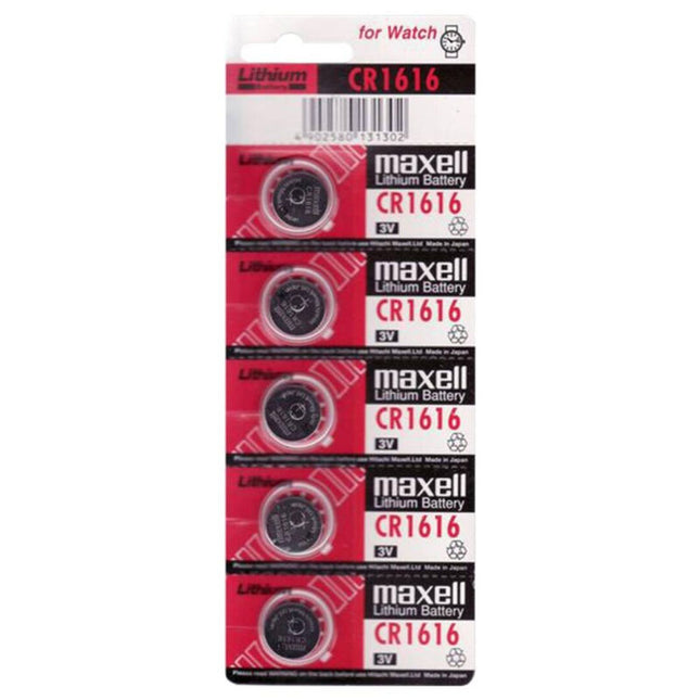 MAXELL - BATTERIE LITIO CR1616 3V 5UDS by MAXELL